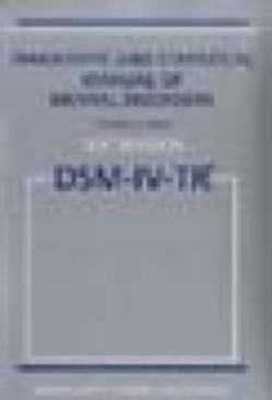 Diagnostic And Statistical Manual IV-TR