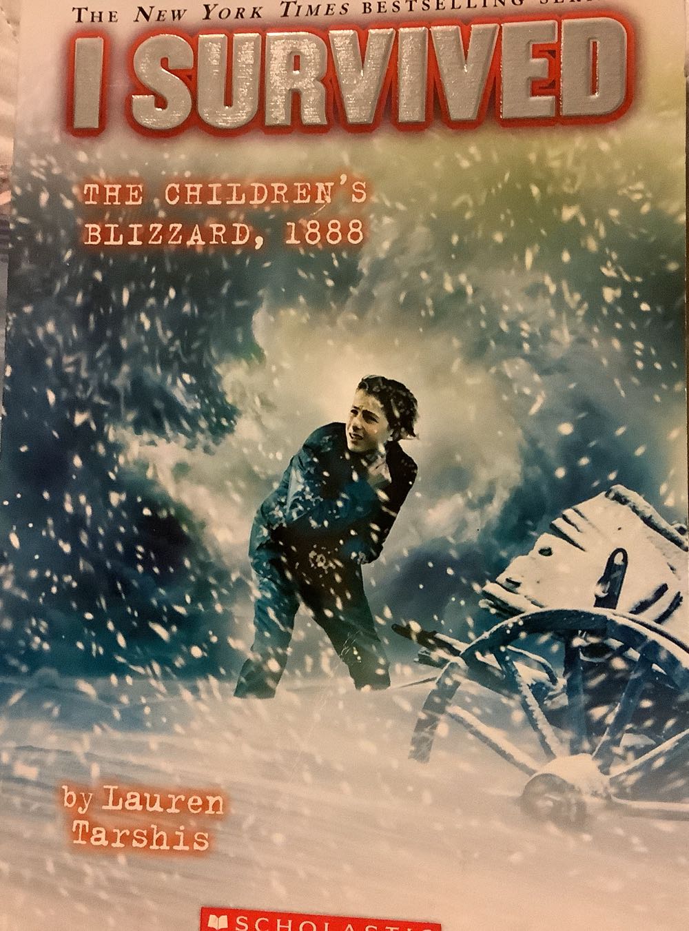 I Survived The Children’s Blizzard, 1888 - Lauren Tarshis (Scholastic paperback - Paperback) book collectible [Barcode 9780545919777] - Main Image 3