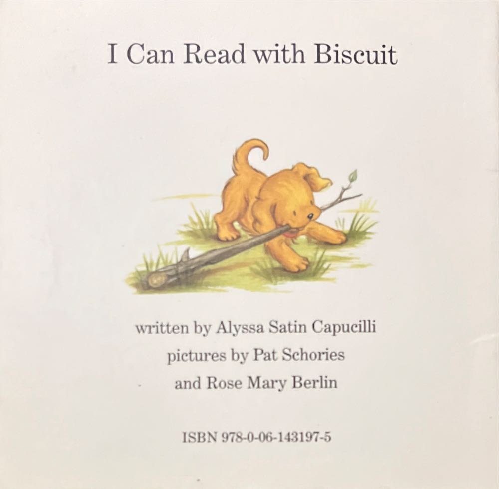 Biscuit’s Trick - A. S. Capucilli book collectible [Barcode 9780061431975] - Main Image 2