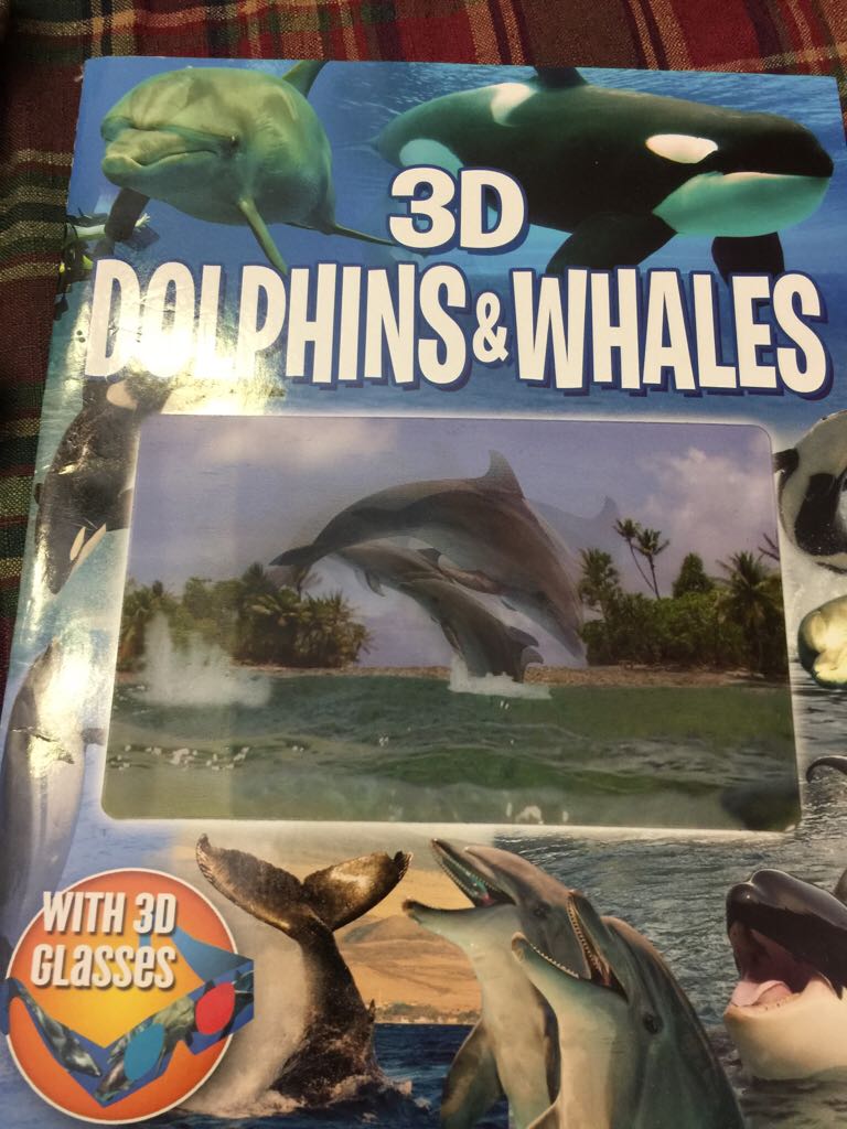3D Dolphins & Whales - Unknown, Author book collectible [Barcode 9781907083877] - Main Image 1