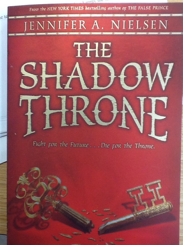 The Shadow Throne - Jennifer A. Nielsen (Scholastic Press - Paperback) book collectible [Barcode 9780545284189] - Main Image 1