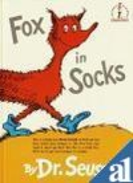Dr. Seuss: Fox in Socks - Dr. Seuss (Random House Books for Young Readers; First Edition edition (September 12, 1955) - Hardcover) book collectible [Barcode 0394800389] - Main Image 1