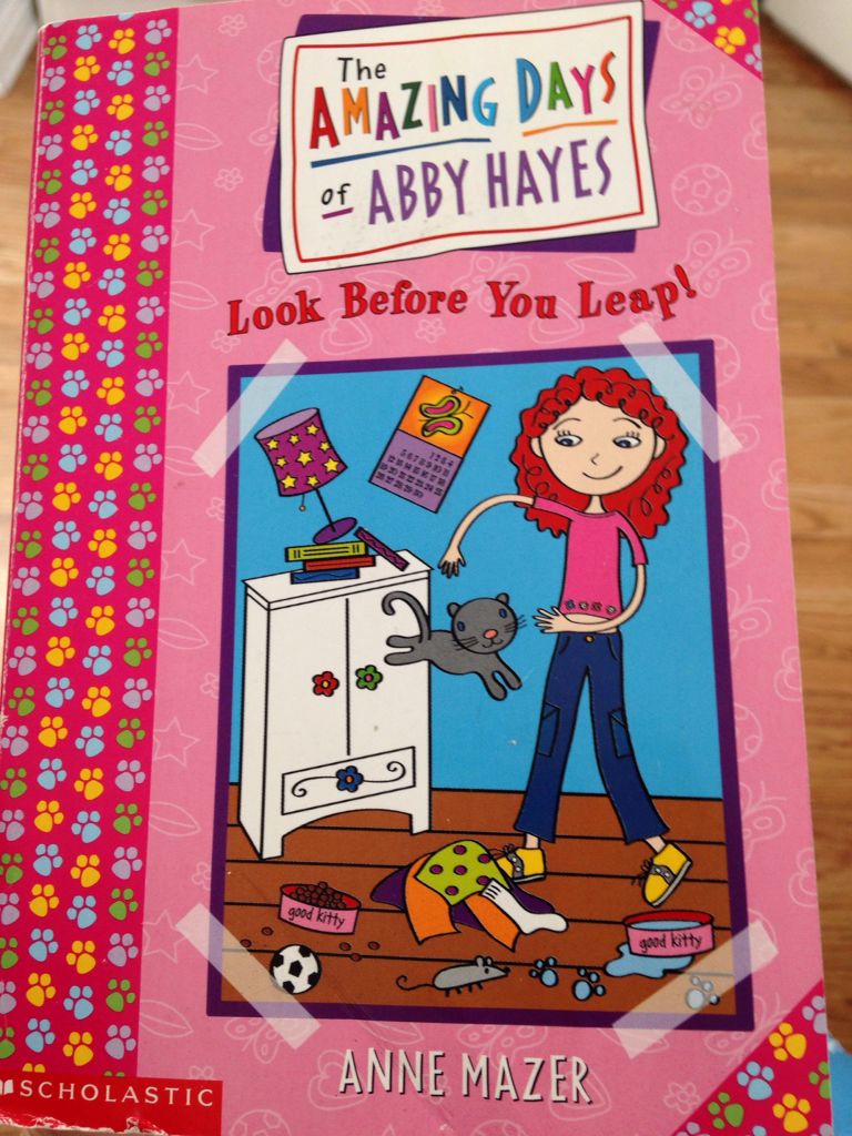 Abby Hayes 5: Look Before You Leap - Anne Mazer (Scholastic Inc. - Paperback) book collectible [Barcode 9780439178815] - Main Image 1