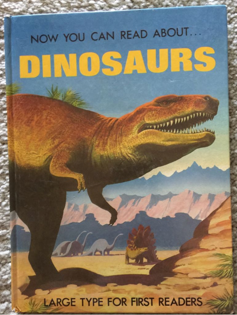 Now You Can Read About Dinosaurs