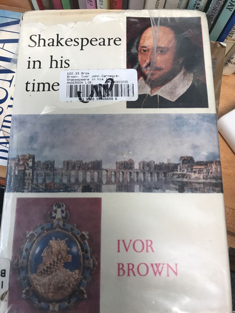 Shakespeare In His Time