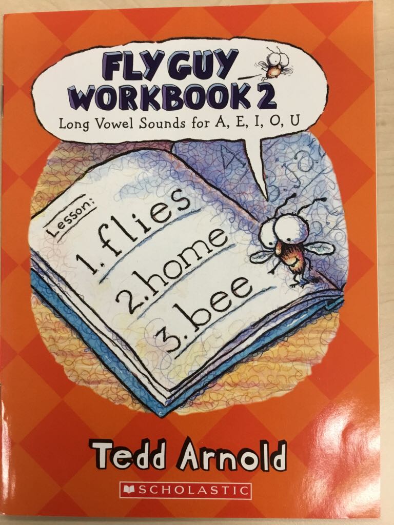 Fly Guy Workbook 2: Long Vowel Sounds For A, E, I, O, U