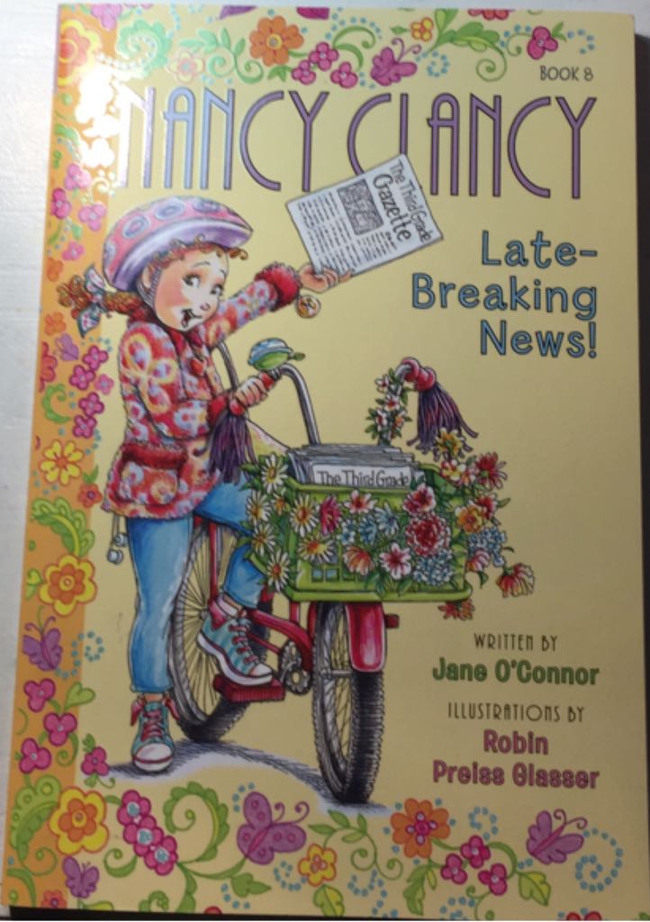 Nancy Clancy #8:  Late Breaking News!