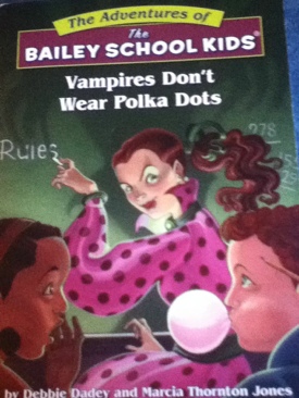 ABSK 01: Vampires Don’t Wear Polka Dots - Debbie Dadey (Scholastic Inc. - Paperback) book collectible [Barcode 9780590434119] - Main Image 1