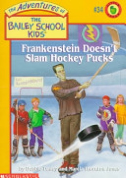 Frankenstein Doesn’t Slam Hockey Pucks - Debbie Dadey (Scholastic Paperbacks - Paperback) book collectible [Barcode 9780590189842] - Main Image 1