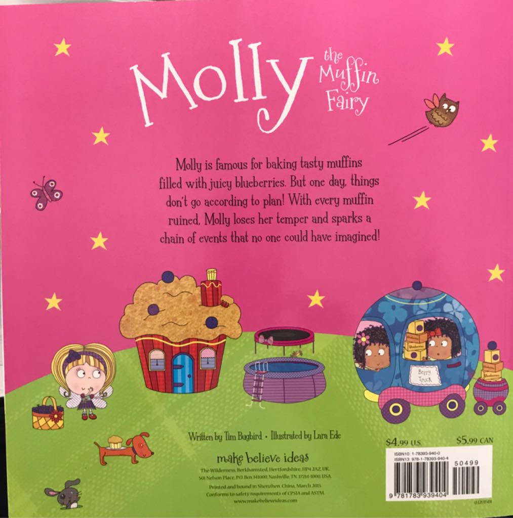 Fairy: Molly The Muffin Fairy - Tim Bugbird & Lara Ede (- Paperback) book collectible [Barcode 9781783939404] - Main Image 2