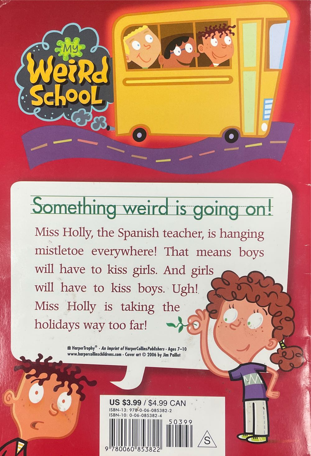 Miss Holly Is Too Jolly! #14 - Dan Gutman (HarperCollins - Paperback) book collectible [Barcode 9780060853822] - Main Image 2