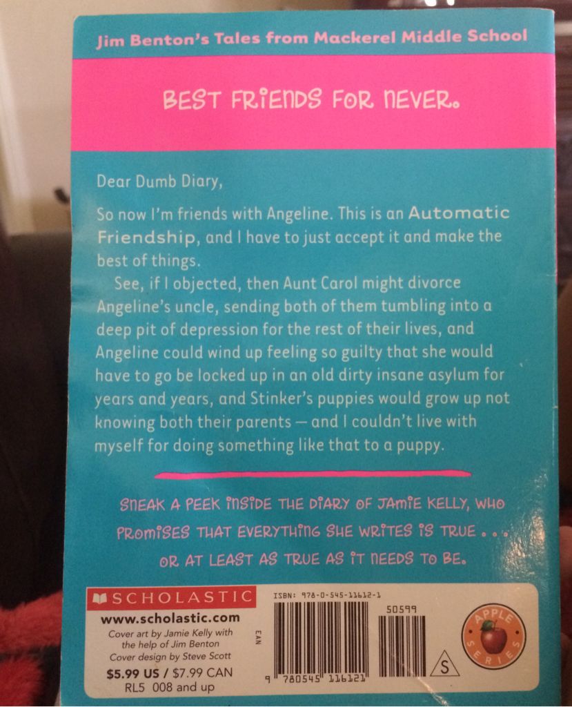 That’s What Friends Arent For - Jim Benton (Scholastic Inc. - Paperback) book collectible [Barcode 9780545116121] - Main Image 2