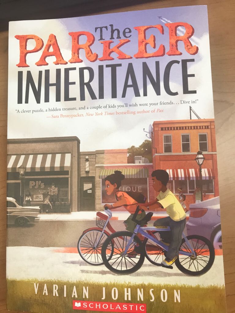 The Parker Inheritance - varian Johnson book collectible [Barcode 9781338277197] - Main Image 1