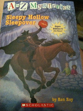 A-Z Mysteries: Sleepy Hollow Sleepover - Ron Roy (A Scholastic Press - Paperback) book collectible [Barcode 9780545299428] - Main Image 1