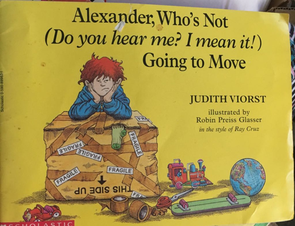 Alexander, Who’s Not Going To Move