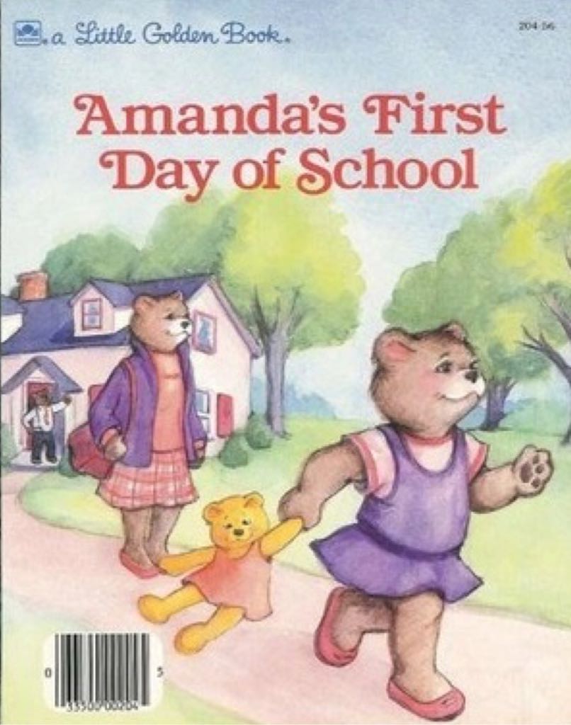 Amanda’s First Day Of School - Goodman, Joan book collectible [Barcode 9780307602725] - Main Image 1