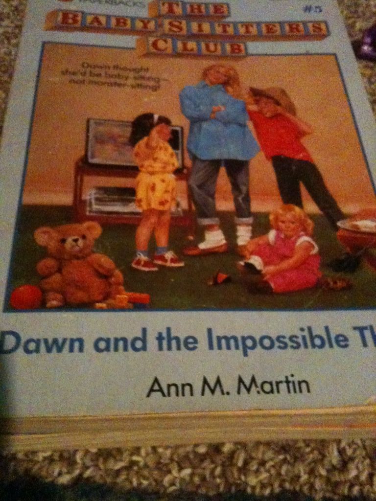 BSC #5: Dawn And The Impossible Three - Ann M. Martin (A Scholastic Press) book collectible [Barcode 9780590407472] - Main Image 1