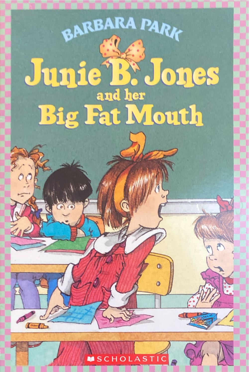 Junie B. Jones #3 and Her Big Fat Mouth - Barbara Park (Random House - Paperback) book collectible [Barcode 9780679844075] - Main Image 3
