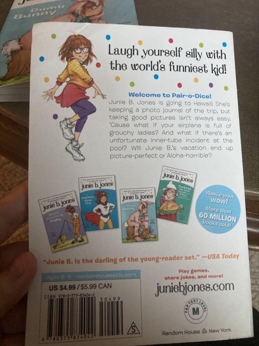 Junie B. First Grader Aloha-ha-ha! - Barbara Park (Random House Books for Young Readers - Paperback) book collectible [Barcode 9780375834042] - Main Image 2