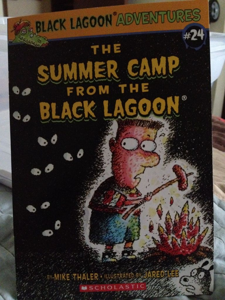 Black Lagoon 24: The Summer Camp from The Black Lagoon - Mike Thaler (Scholastic Inc. - Paperback) book collectible [Barcode 9780545553995] - Main Image 1