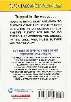 Black Lagoon 24: The Summer Camp from The Black Lagoon - Mike Thaler (Scholastic Inc. - Paperback) book collectible [Barcode 9780545553995] - Main Image 2