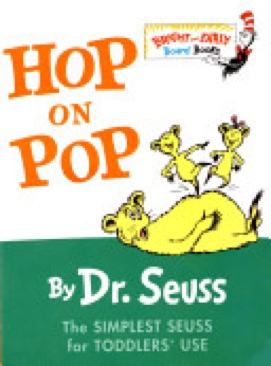 Hop on Pop - Dr. Seuss (Random House Books for Young Readers - Board Book) book collectible [Barcode 9780375828379] - Main Image 1