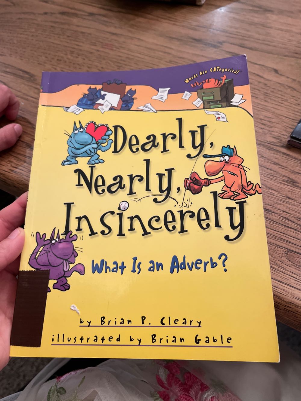 Dearly, Nearly, Insincerely - Brian P. Cleary (Millbrook Press) book collectible [Barcode 9781575059198] - Main Image 2