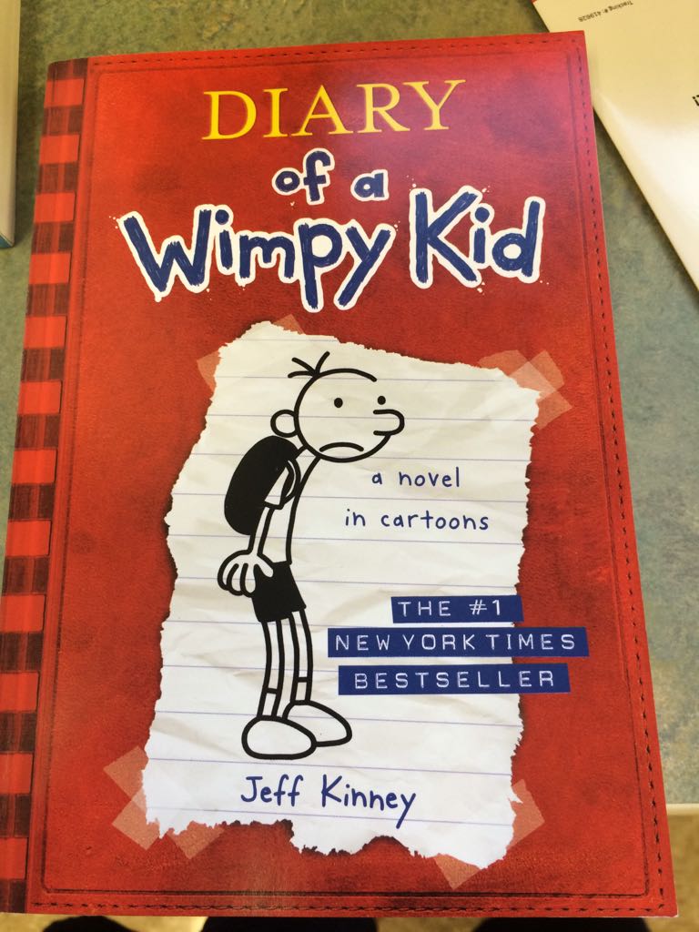 Diary Of A Wimpy Kid #1 - Jeff Kinney (- Paperback) book collectible [Barcode 9781419716317] - Main Image 1