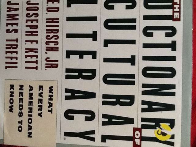 The Dictionary of Cultural Literacy