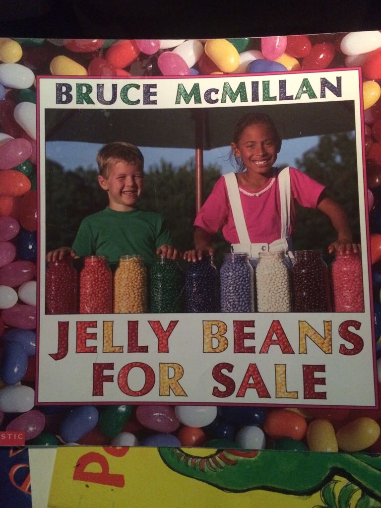Jelly Beans For Sale - Bruce McMillan (Scholastic Inc. - Paperback) book collectible [Barcode 9780590865968] - Main Image 1