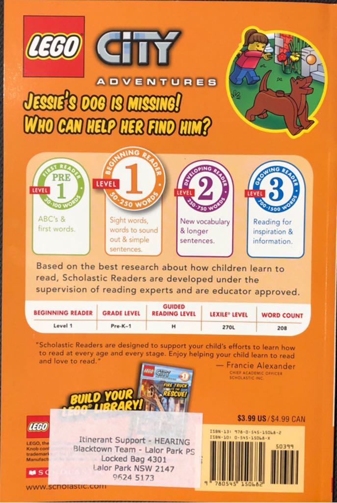 Lego City Adventures: Help Is on the Way! - Lego (Scholastic Paperbacks - Paperback) book collectible [Barcode 9780545150682] - Main Image 2