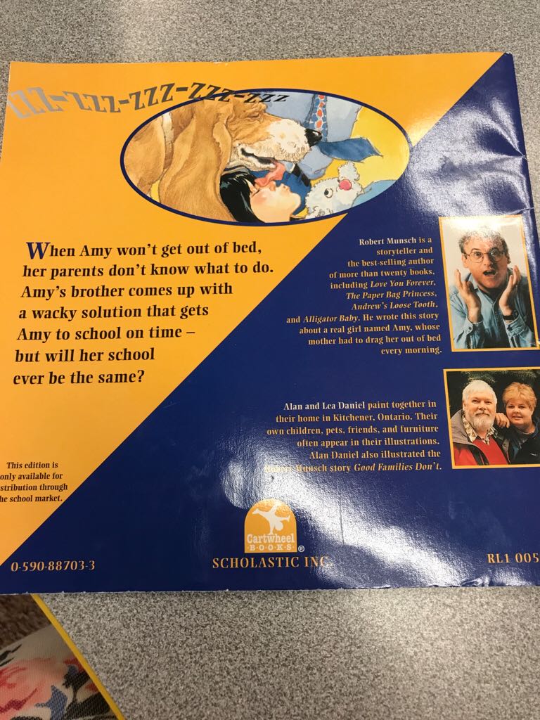 Get Out Of Bed! - Robert N. Munsch book collectible [Barcode 9780590887038] - Main Image 2