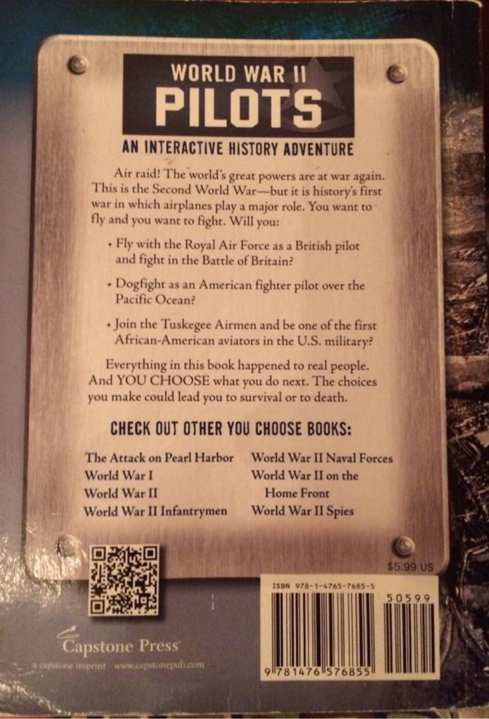 World War 2 PILOTS - Michael Burgan (- Paperback) book collectible [Barcode 9781476576855] - Main Image 2