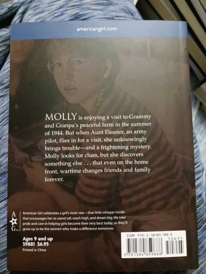 A Molly Mystery: A Spy On The Home Front - Valerie Tripp (Pleasant Company Publications - Paperback) book collectible [Barcode 9781584859888] - Main Image 2