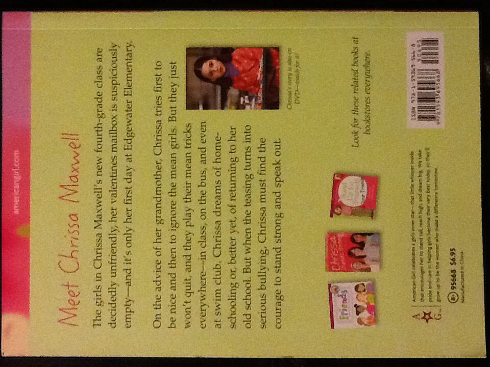 Chrissa  - Mary Casanova (American Girl - Paperback) book collectible [Barcode 9781593695668] - Main Image 2