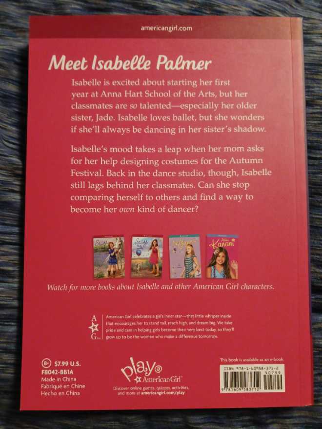 Isabelle  - Laurence Yep (American Girl Publishing - Paperback) book collectible [Barcode 9781609583712] - Main Image 2