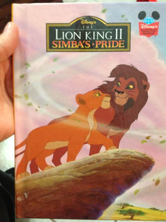 Disney WWR The Lion King II Simba’s Pride - Disney Enterprises Inc. (Grolier Book Club Edition - Hardcover) book collectible [Barcode 9780717288342] - Main Image 1