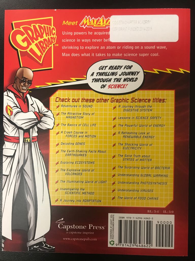 Decoding Genes with Max Axiom, Super Scientist - Amber J. (Capstone Classroom) book collectible [Barcode 9781429648622] - Main Image 2