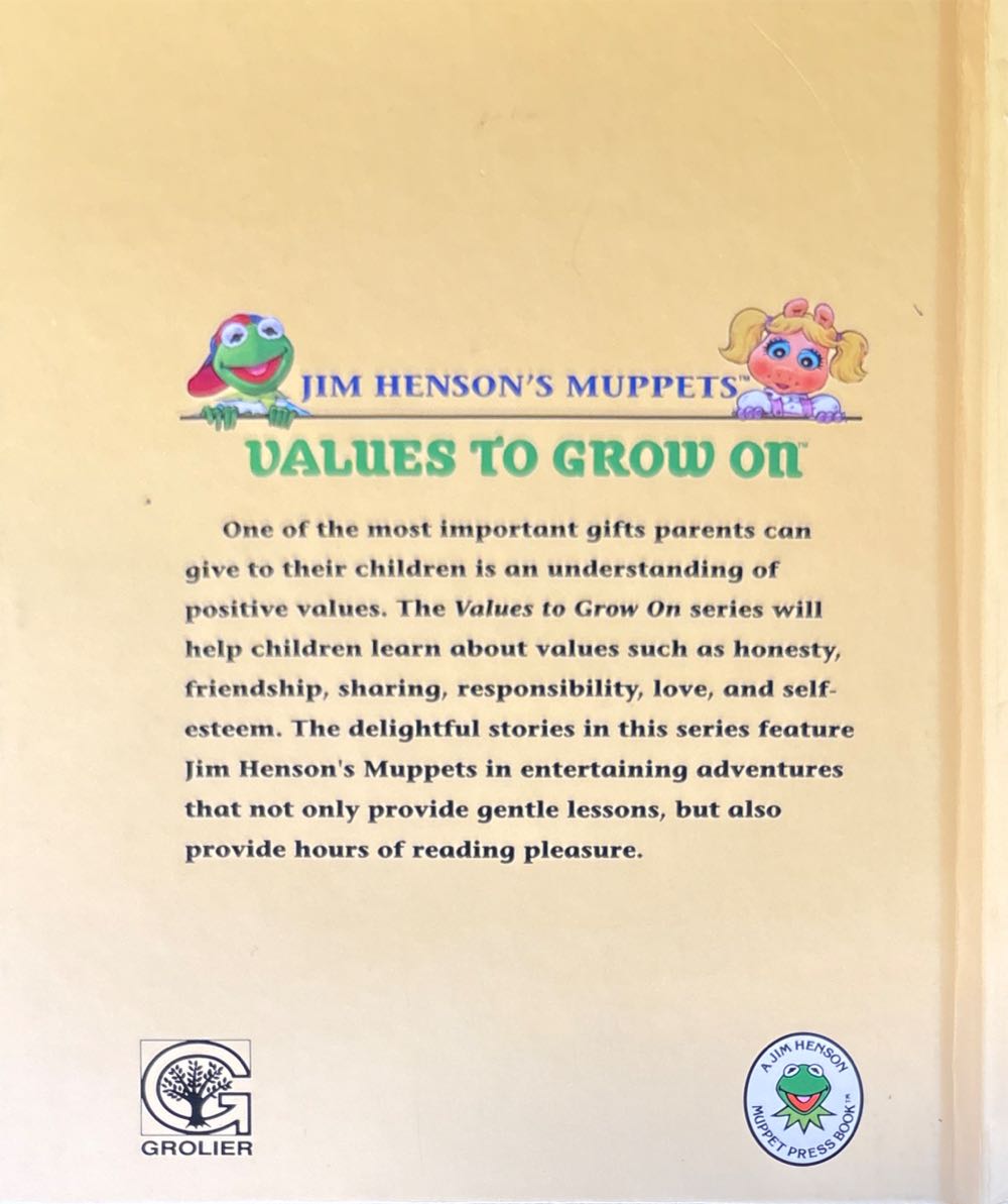 Muppets: Kermit’s Cleanup A Book About Imagination - Michaela Muntean (Grolier - Hardcover) book collectible [Barcode 9780717282890] - Main Image 2