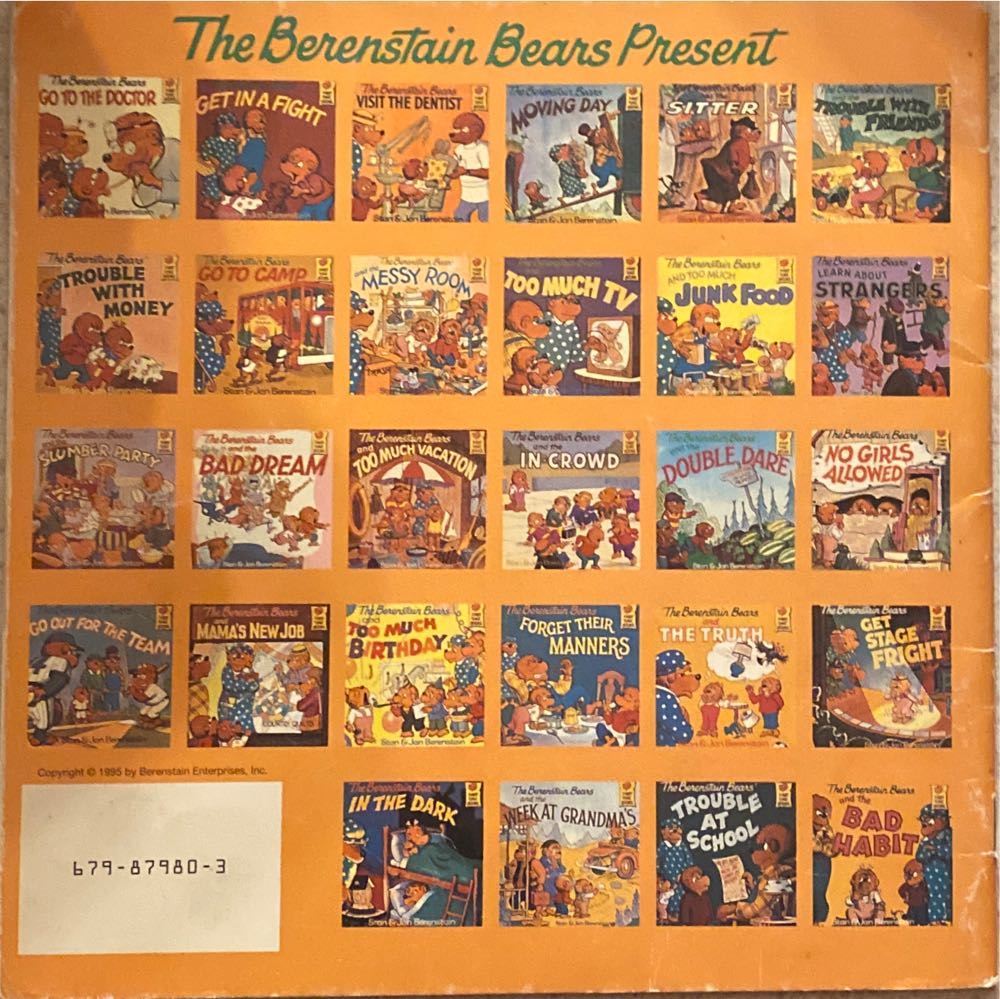 Berenstain Bears: BB And Too Much Teasing - Stan & Jan Berenstain (Random House - Paperback) book collectible [Barcode 9780679877066] - Main Image 2