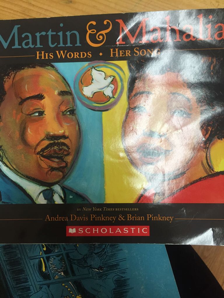 Martin & Mahalia - Andrea Davis Pinkney book collectible [Barcode 9780545882019] - Main Image 1