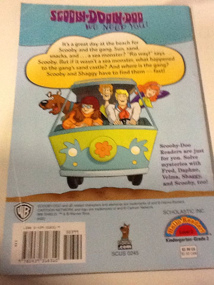 Sea Monster Scare Scooby doo Reader 12 - Gail Herman (Scholastic - Paperback) book collectible [Barcode 9780439318310] - Main Image 2