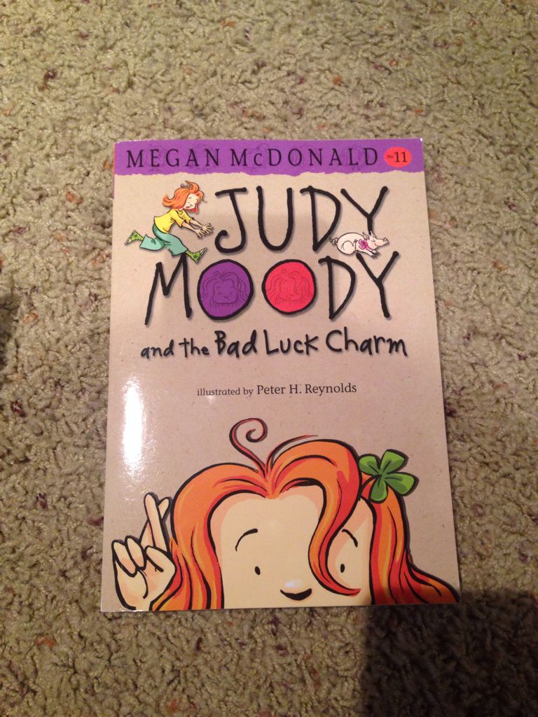 Judy Moody #11: and the Bad Luck Charm - Megan McDonald (Scholastic Inc. - Paperback) book collectible [Barcode 9780545630887] - Main Image 1