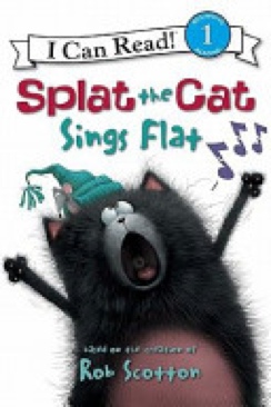Splat the Cat: Splat the Cat Sings Flat - Rob Scotton (Harpercollins Childrens Books - Paperback) book collectible [Barcode 9780061978531] - Main Image 1
