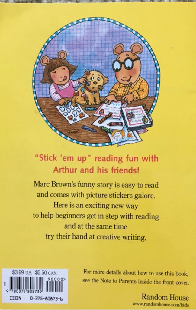 Arthur, Clean Your Room! - Marc Brown (Random House Books for Young Readers - Paperback) book collectible [Barcode 9780375808739] - Main Image 2