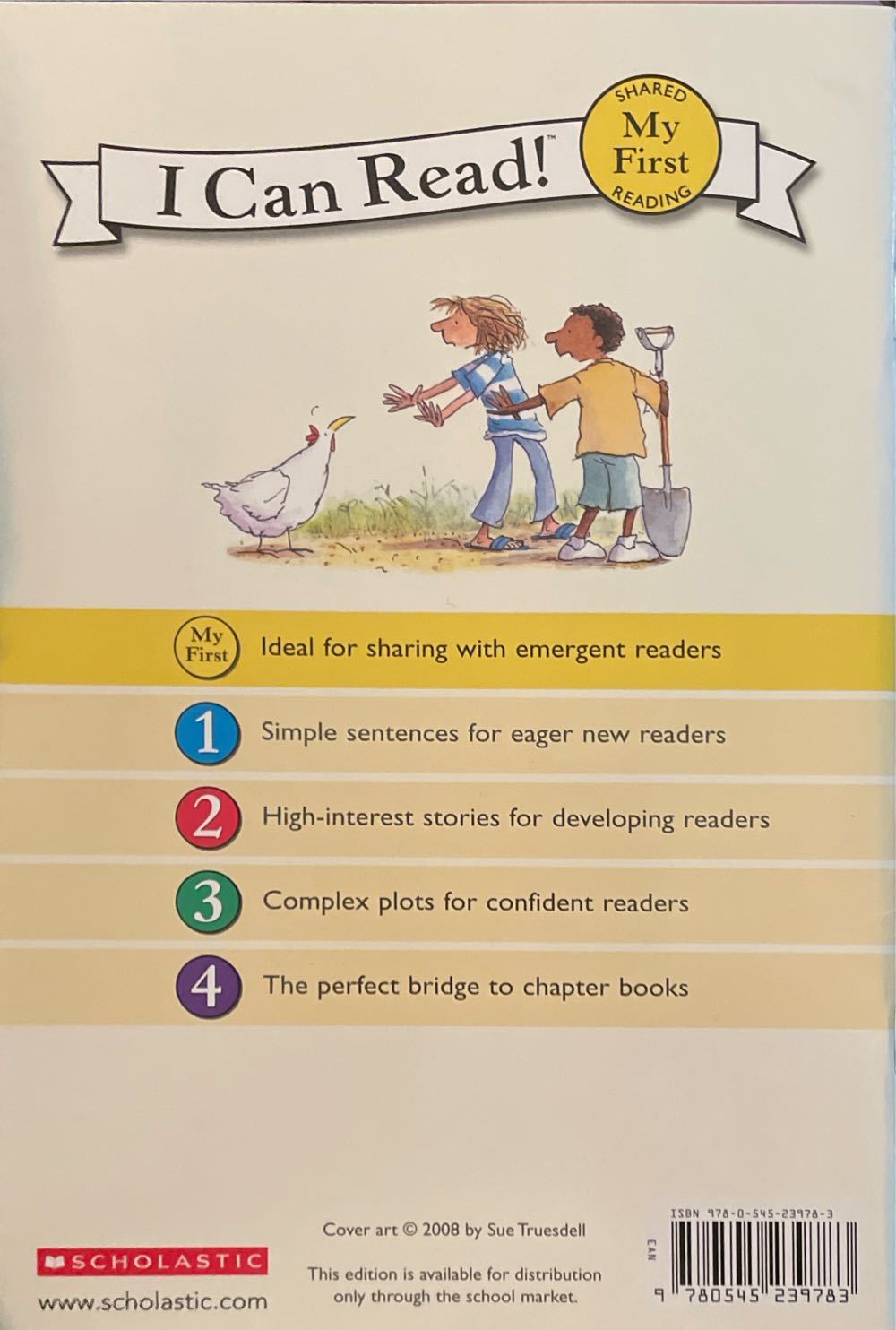 Chicken Said, ”Cluck!” - Judyann Ackerman Grant book collectible [Barcode 9780545239783] - Main Image 2