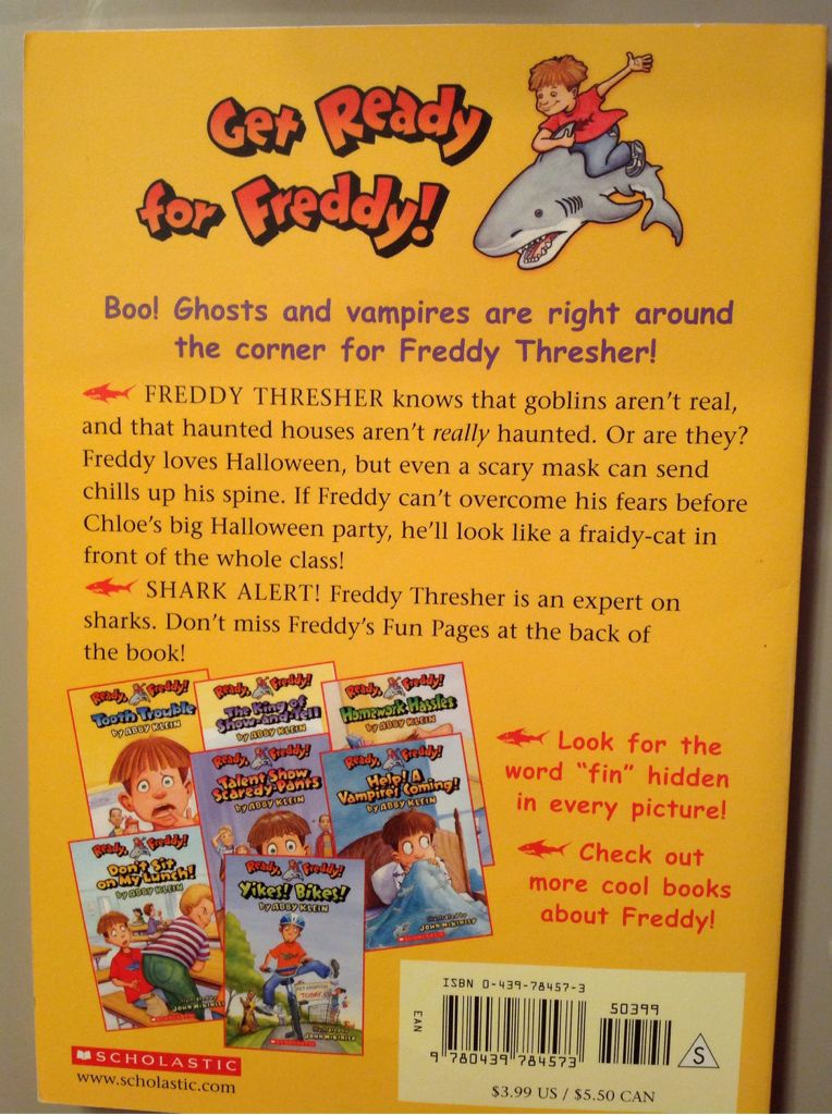 Halloween Fraidy-Cat - Abby Klein (Blue Sky Pr - Paperback) book collectible [Barcode 9780439784573] - Main Image 2