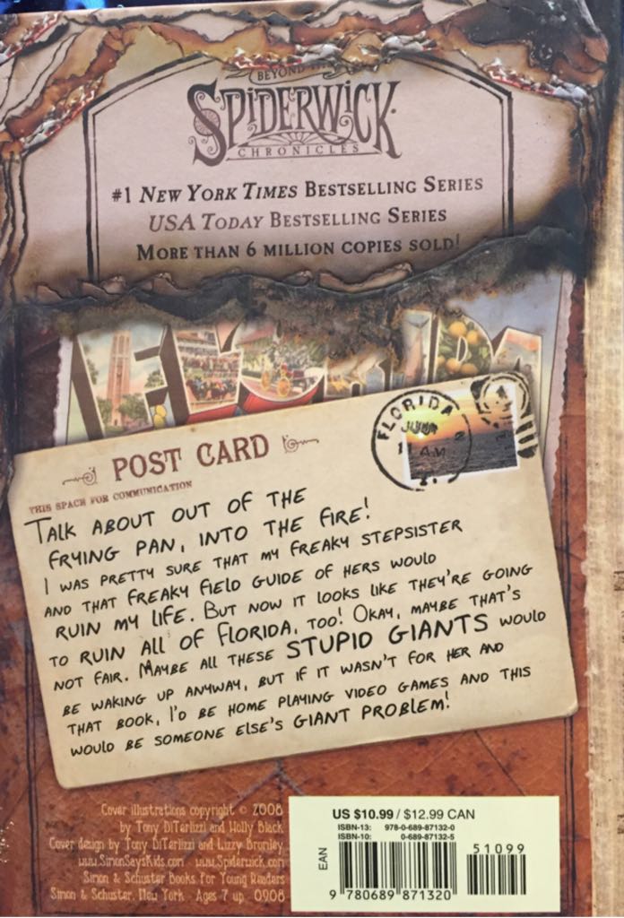 Giant Problem, A - Holly Black (Simon and Schuster - Hardcover) book collectible [Barcode 9780689871320] - Main Image 2