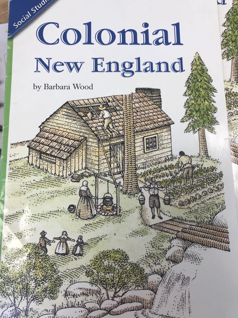 Colonial New England - Barbara Wood book collectible [Barcode 9780328133499] - Main Image 1