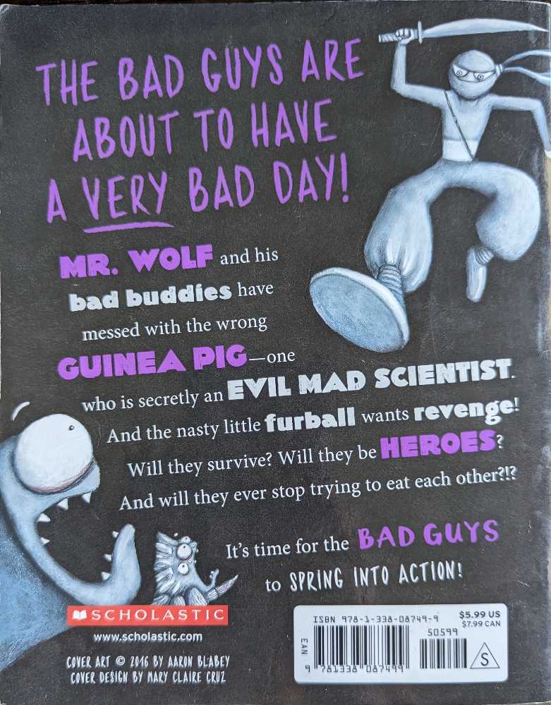 BG 3: The Furball Strikes Back - Aaron Blabey (- Paperback) book collectible [Barcode 9781338087499] - Main Image 2